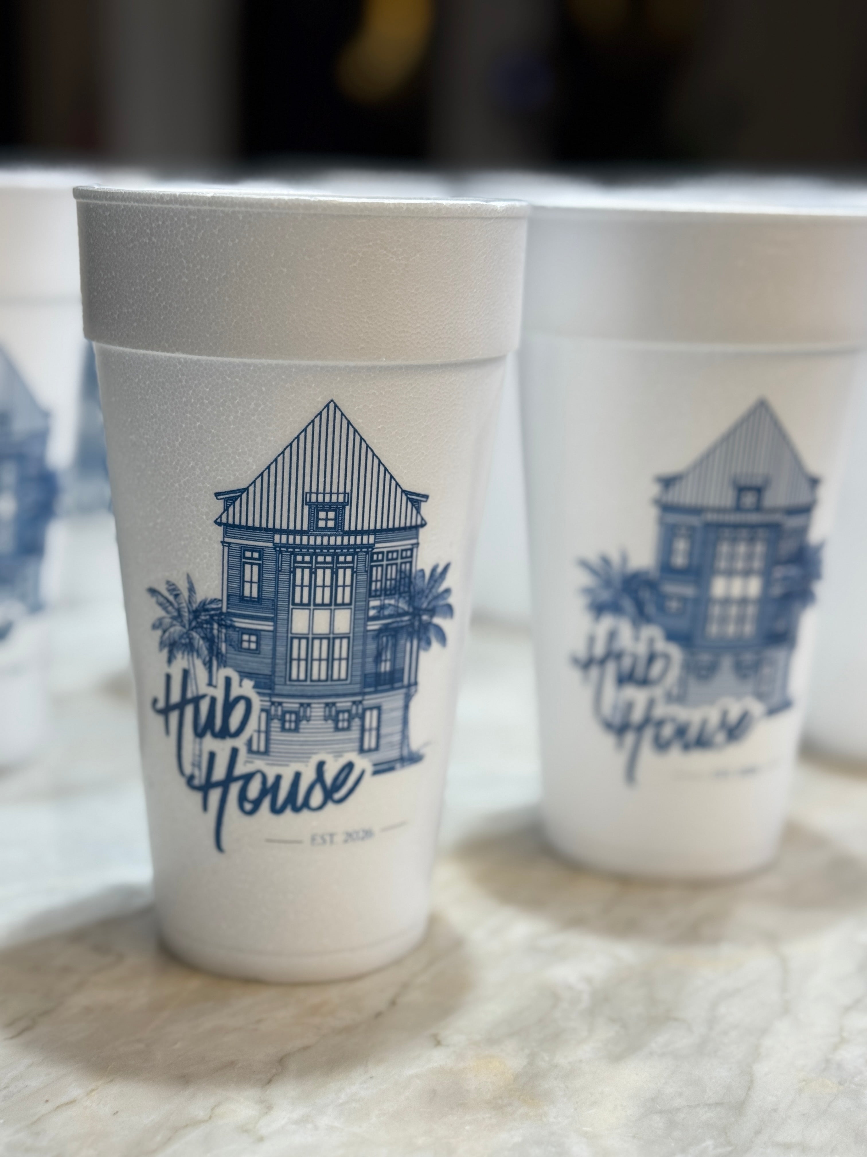 Custom - Full Color Styrofoam Cups | 20oz Styrofoam Cups