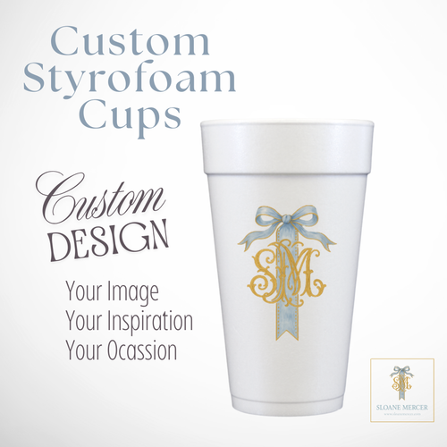 Custom - Full Color Styrofoam Cups | 20oz Styrofoam Cups