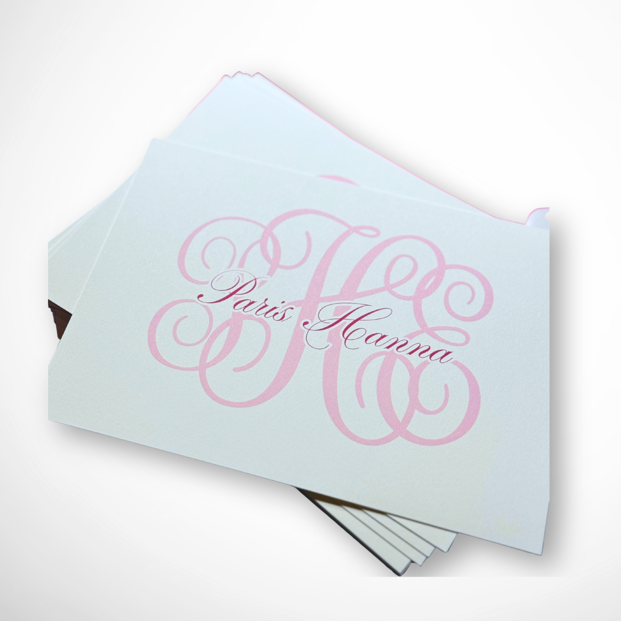Paris Monogram Card & Envelope Set