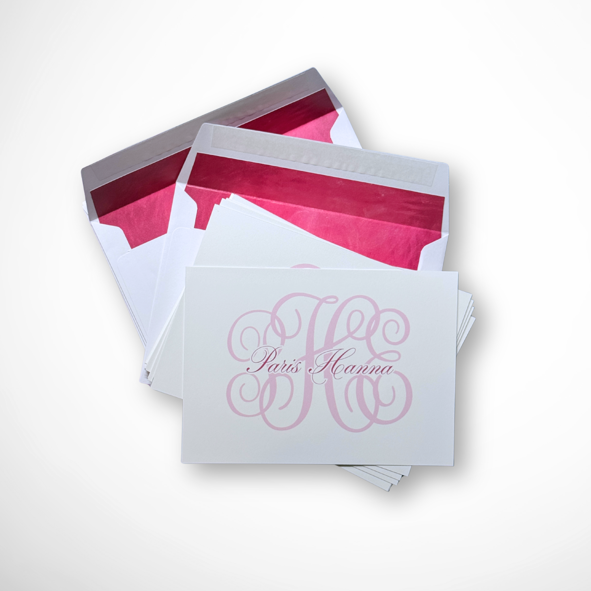 Paris Monogram Card & Envelope Set