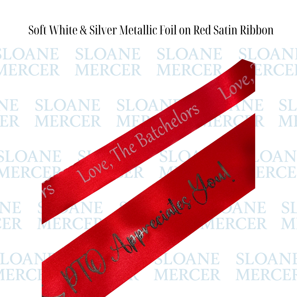 1 3/4" Custom Ribbon - Priced Per Yard